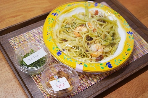 パスタ弁当